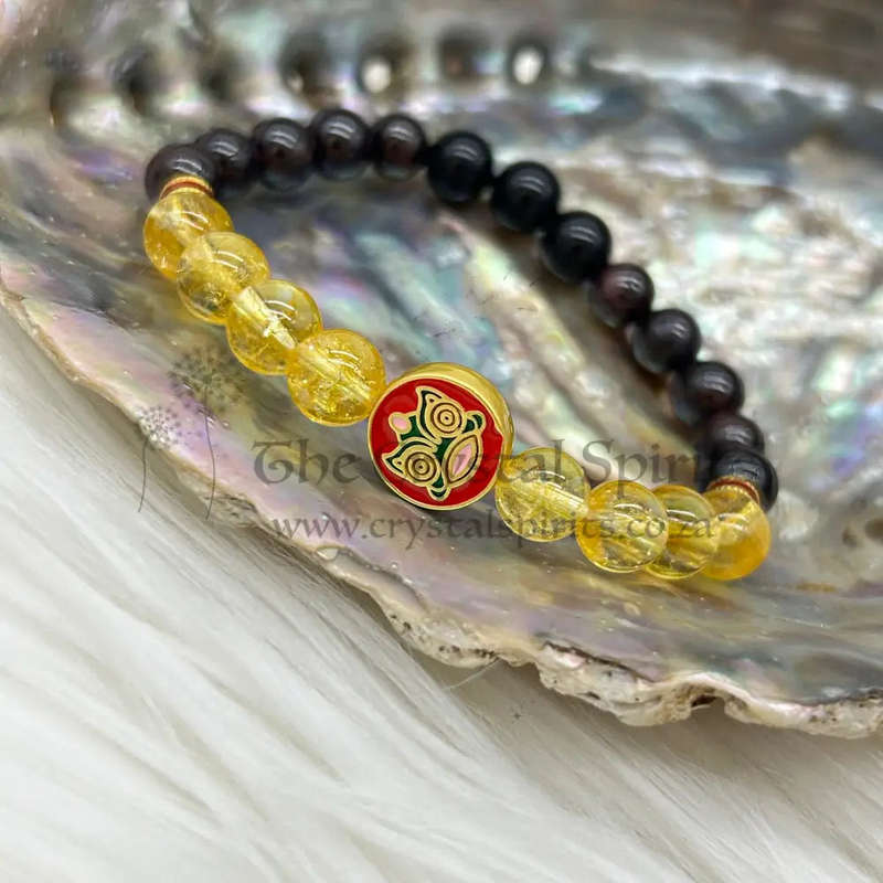 Prosperity And Passion Crystal Gemstone Bracelet