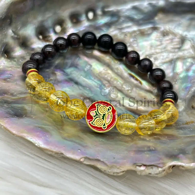 Prosperity And Passion Crystal Gemstone Bracelet