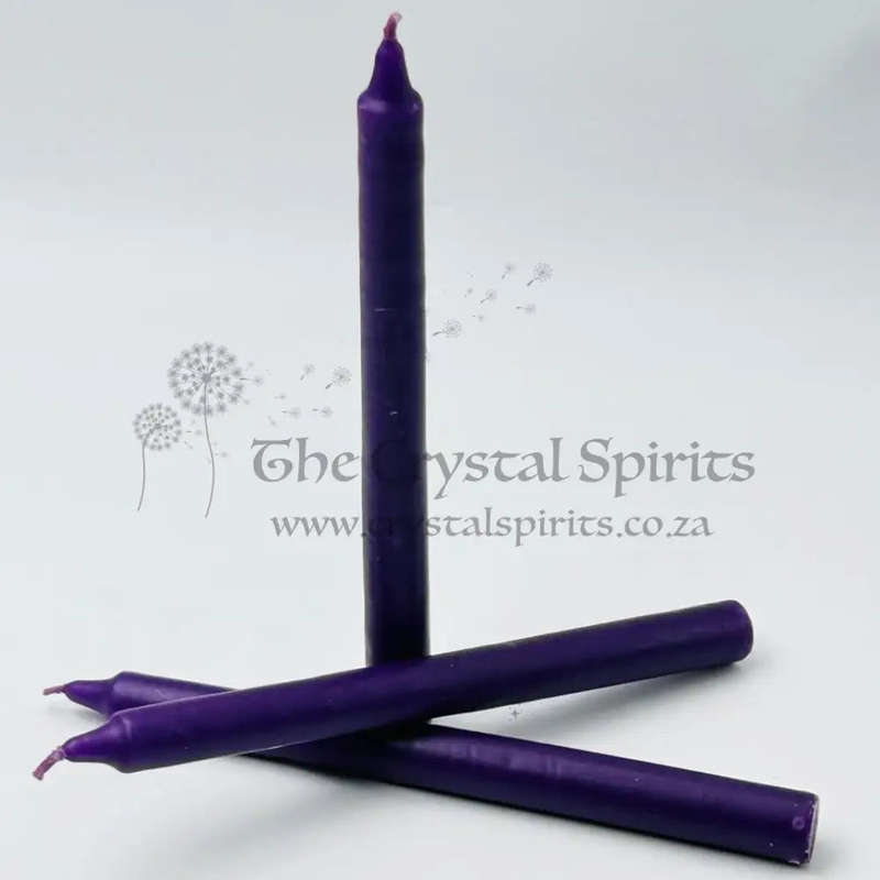 Purple Shrine Solid Candle