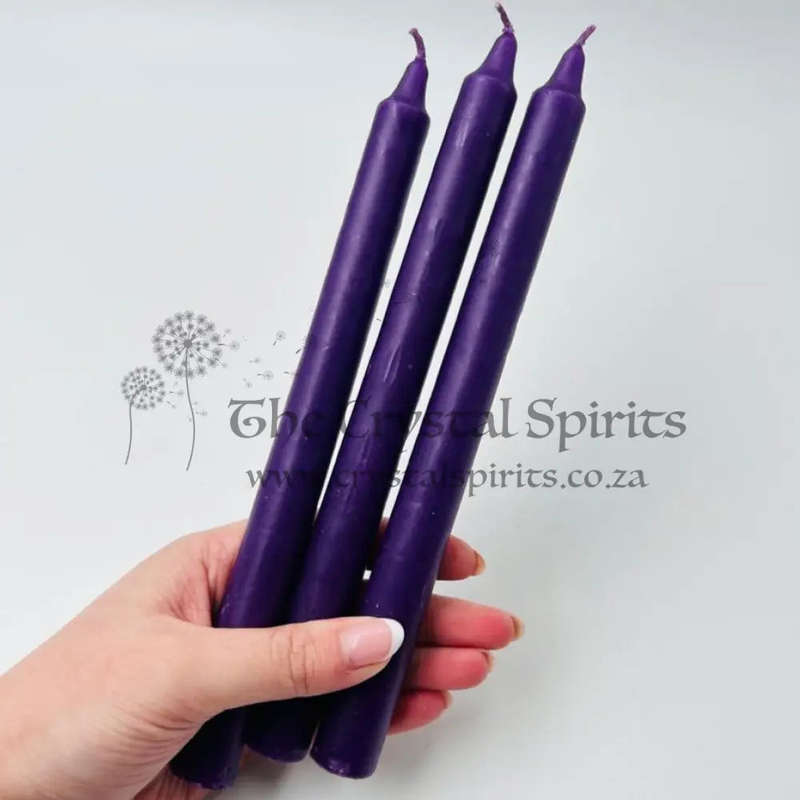 Purple Shrine Solid Candle
