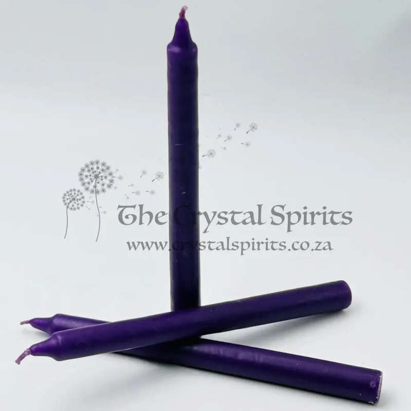 Purple Shrine Solid Candle