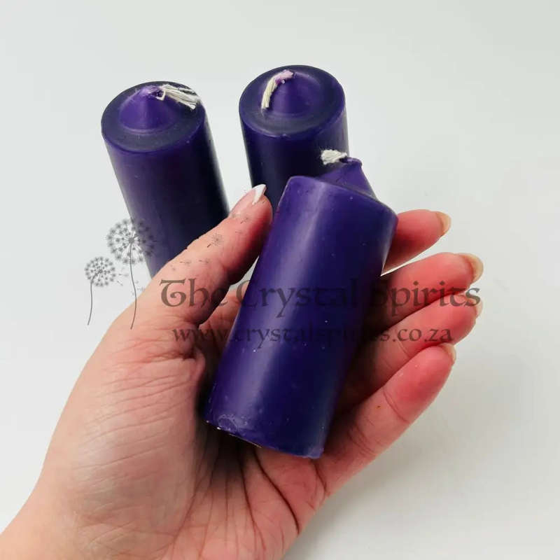 Purple Small Altar Solid Colour Candles
