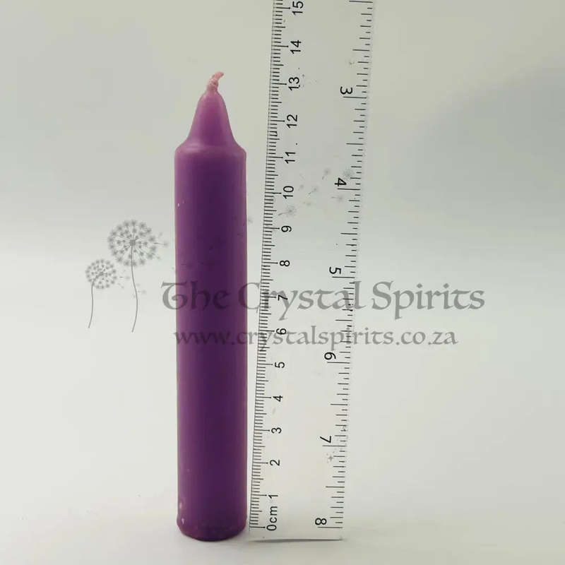 Purple Solid Coloured Ritual Candles