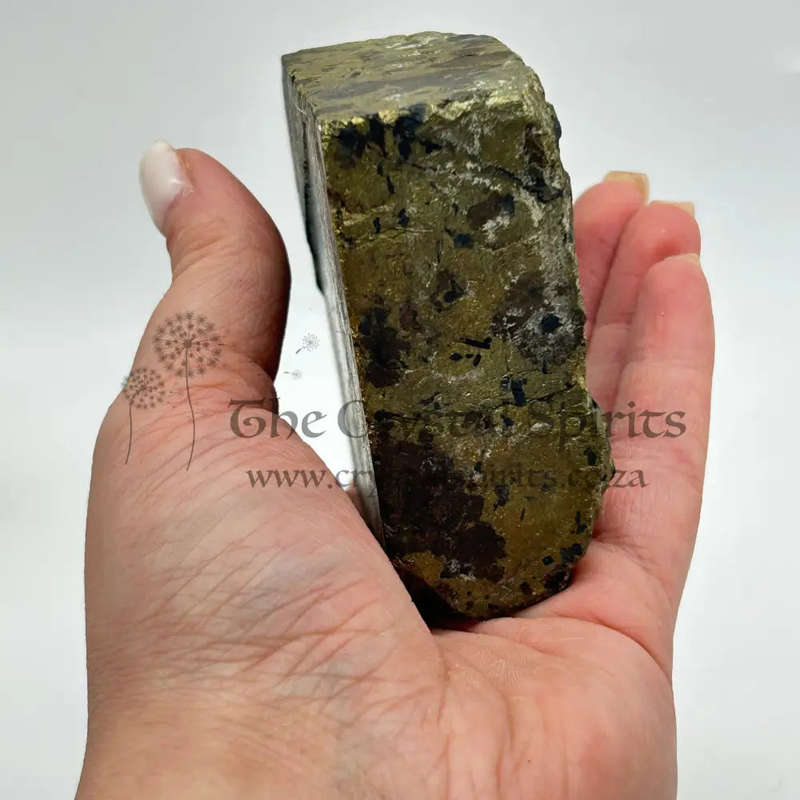 Pyrite Crystal Block