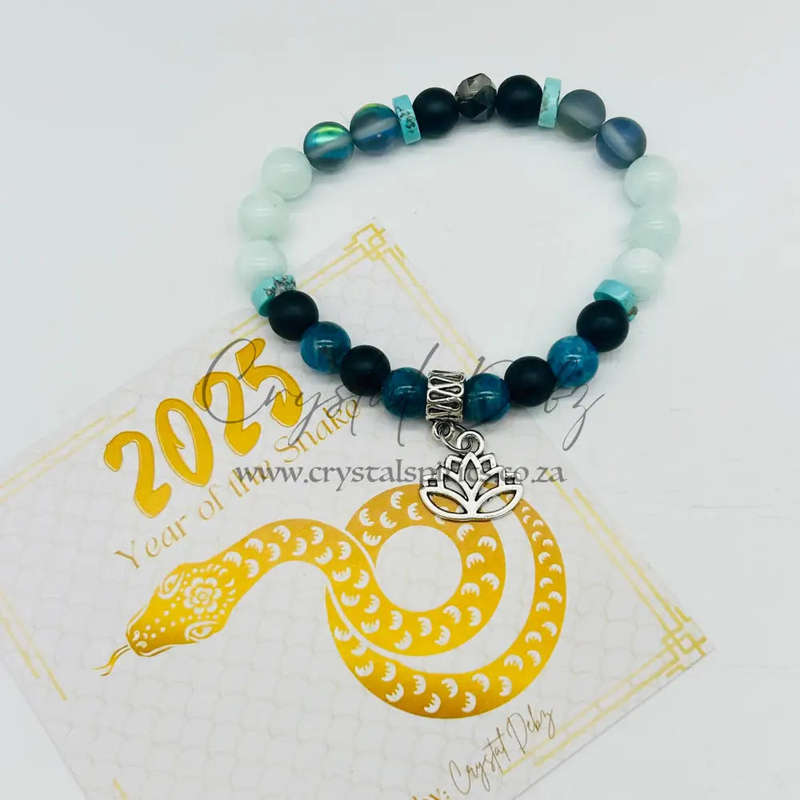 Rabbit Zodiac- Speak My Truth Gemstone Gemstone Bracelet