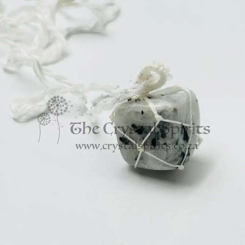 Rainbow Moonstone Amulet