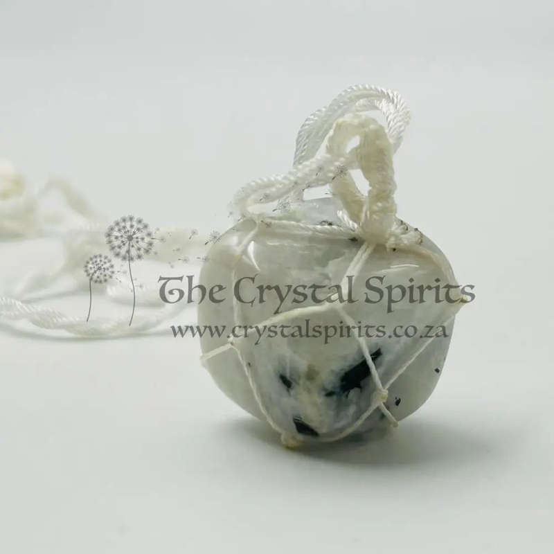 Rainbow Moonstone Amulet
