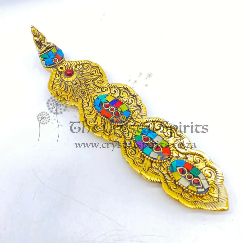 Rainbow Mosaic Buddha Incense Holder