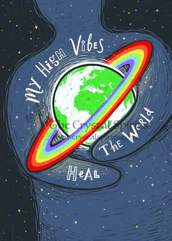 Raise Your Vibration Oracle by Kyle Gray