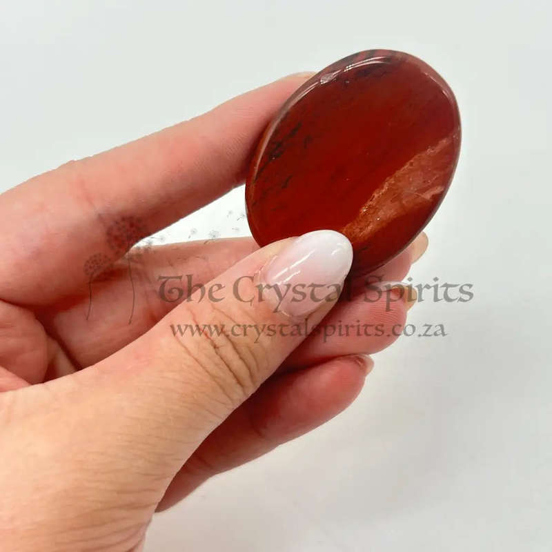 Red Onyx Worry Stone