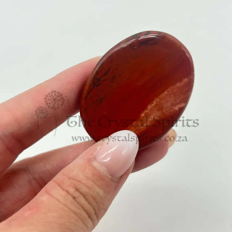 Red Onyx Worry Stone