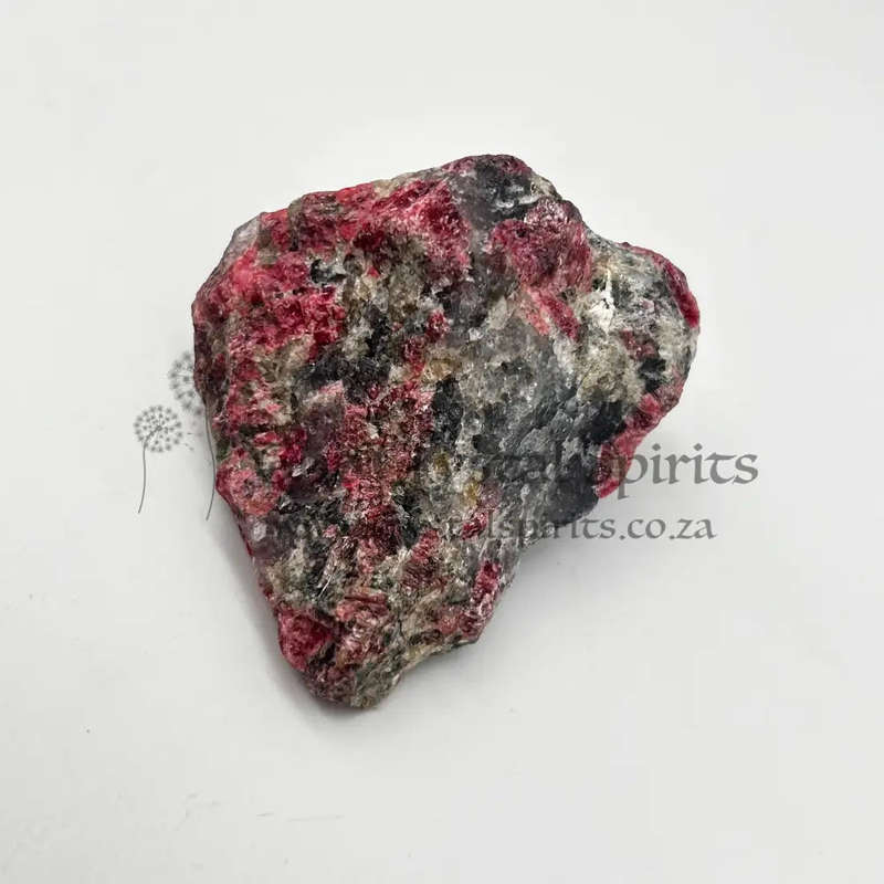 Red Rhodonite Crystal From Zimbabwe