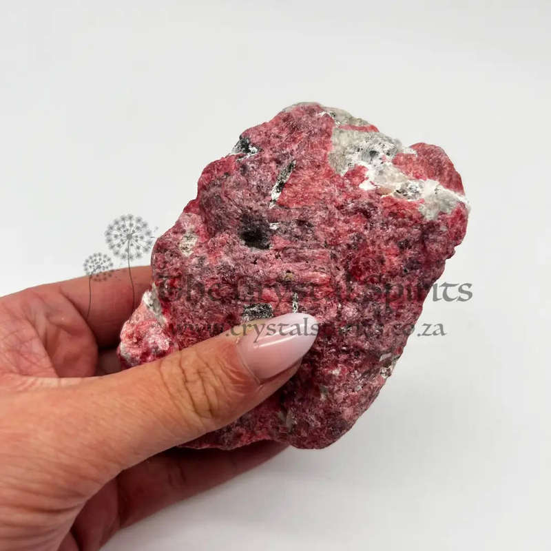 Red Rhodonite From Zimbabwe