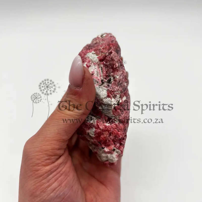 Red Rhodonite From Zimbabwe