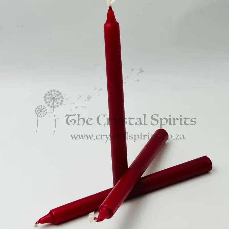 Red Shrine Solid Candle