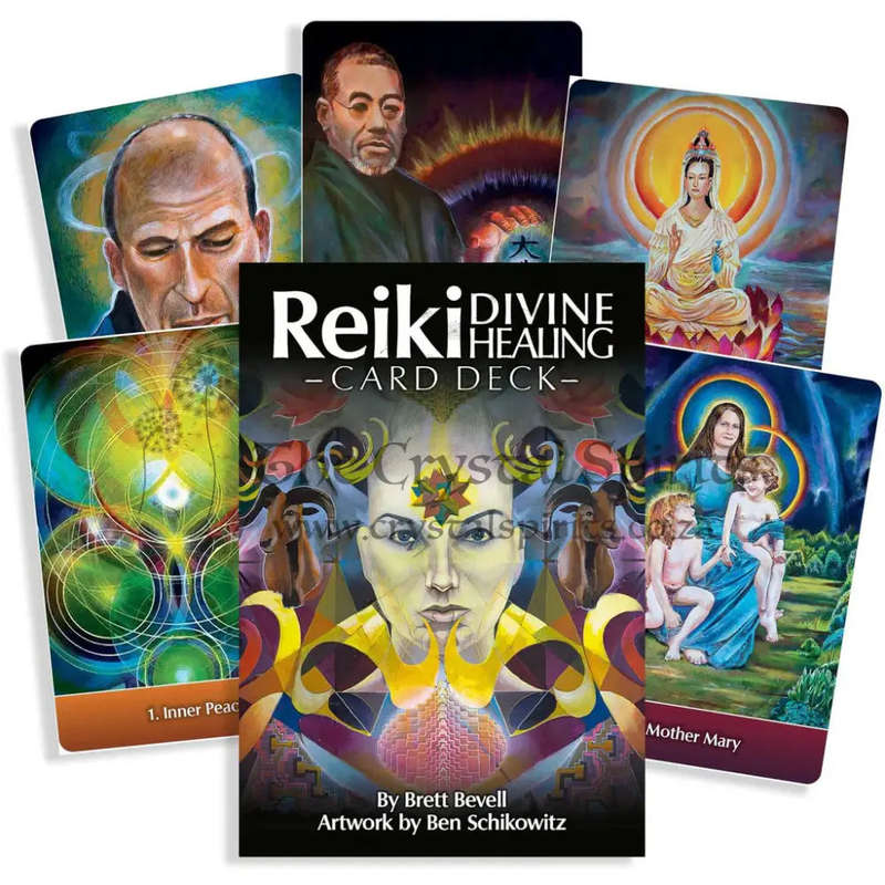 Reiki Divine Healing Oracle Card Deck by Brett Bevell
