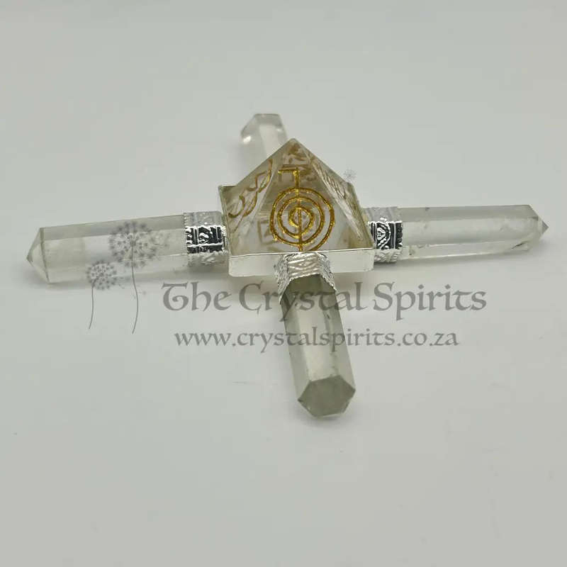 Reiki Energy Healing Crystal Pyramid Generator