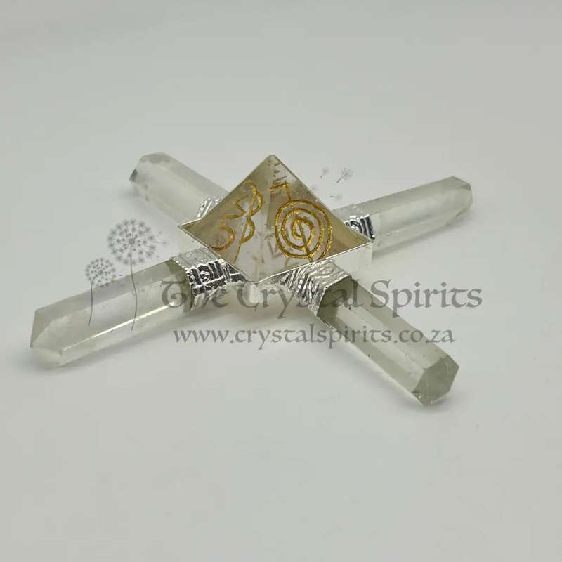 Reiki Energy Healing Crystal Pyramid Generator