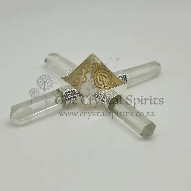 Reiki Energy Healing Crystal Pyramid Generator