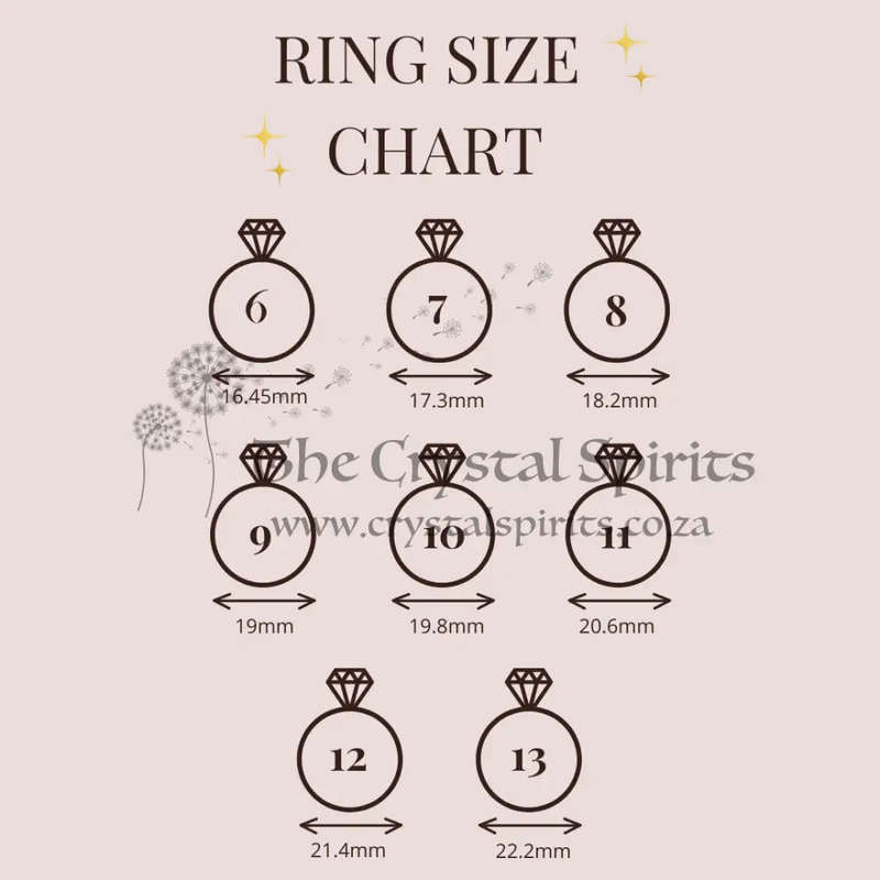 Rhodium Plated Sterling Silver Faceted Citrine Crystal Ring