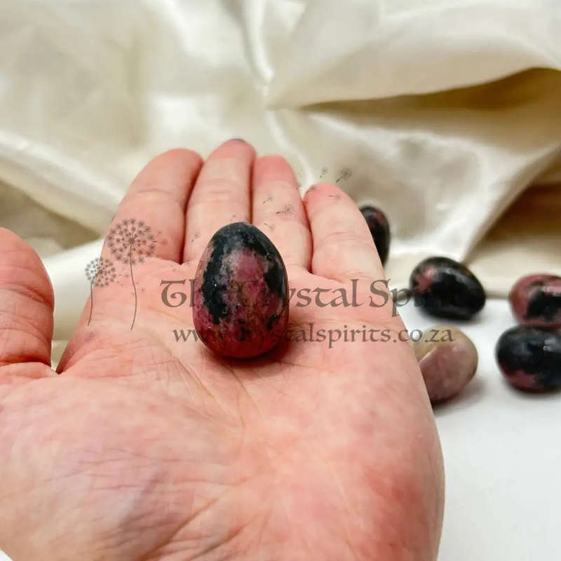 Rhodonite Eggs for Deepening Bonds