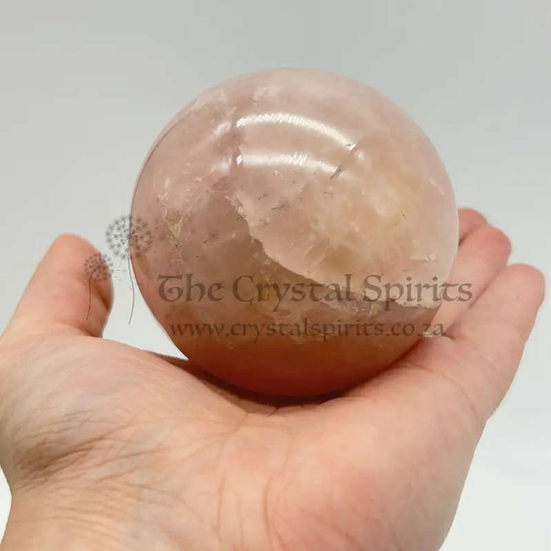Rose Quartz Crystal Sphere