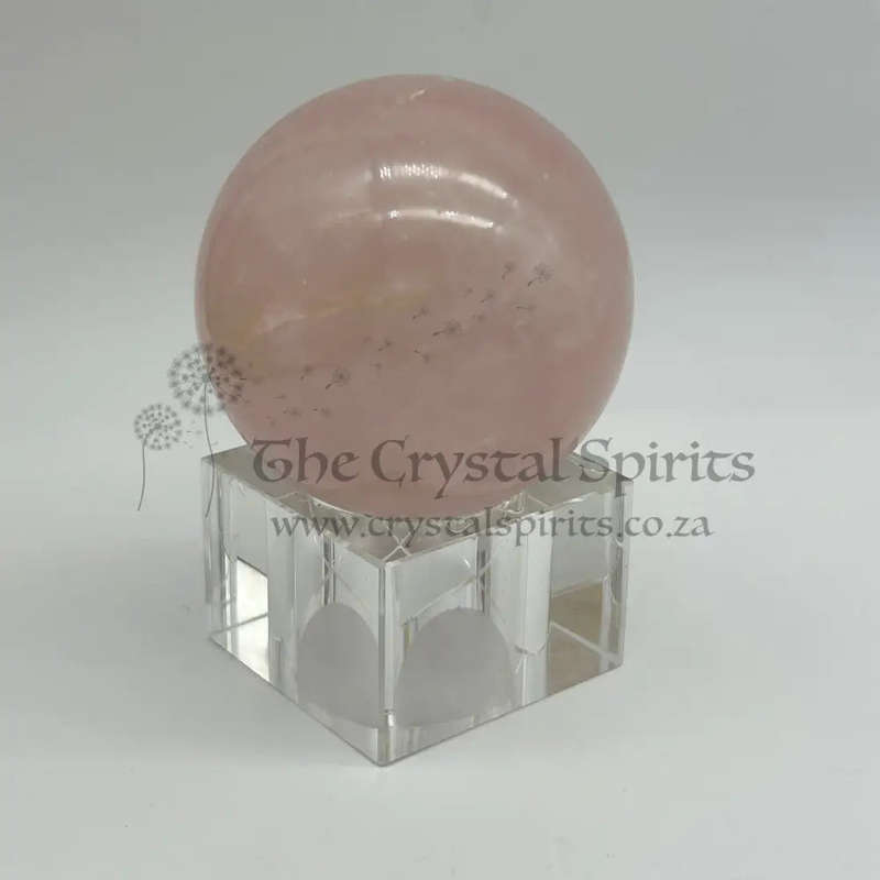 Rose Quartz Crystal Sphere