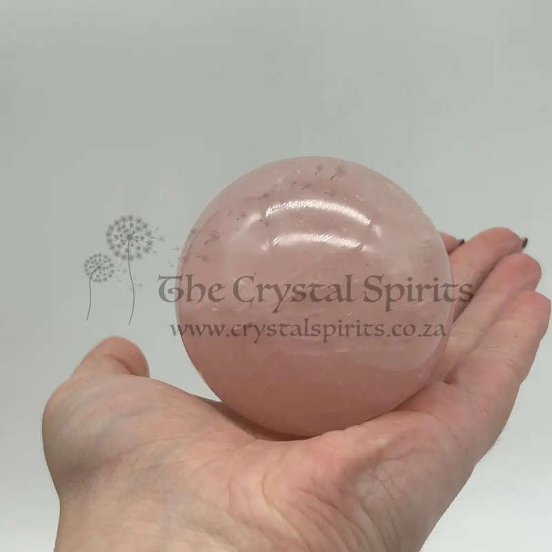 Rose Quartz Crystal Sphere