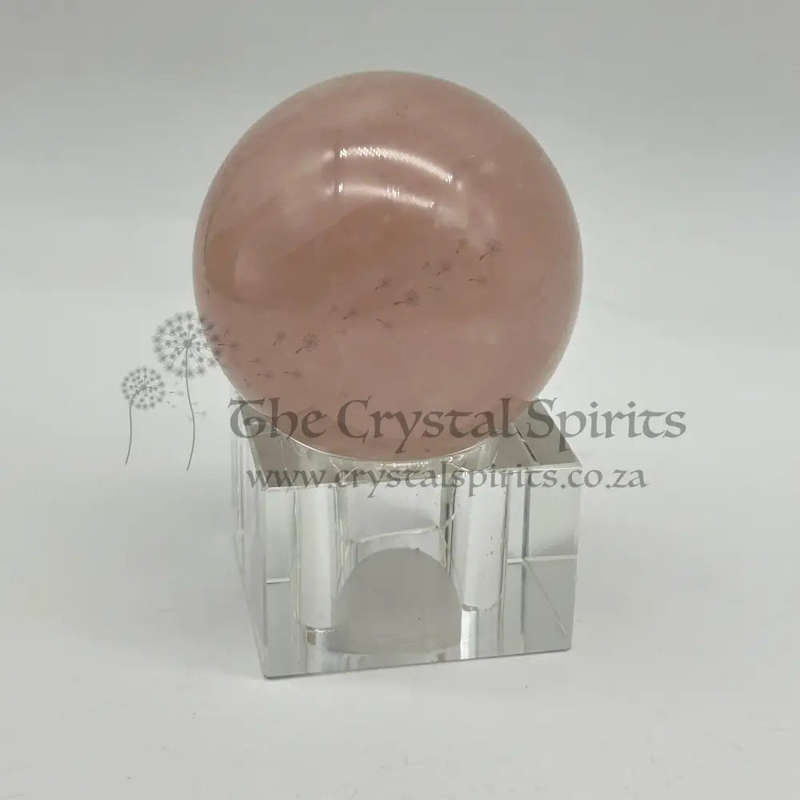 Rose Quartz Crystal Sphere