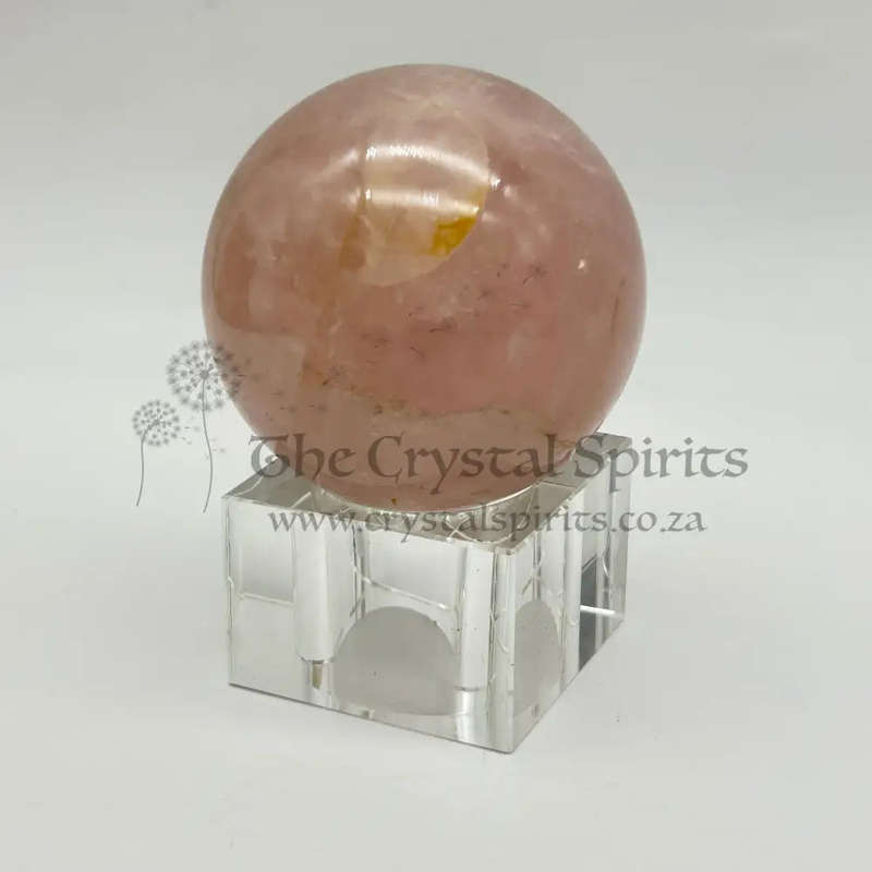 Rose Quartz Crystal Sphere