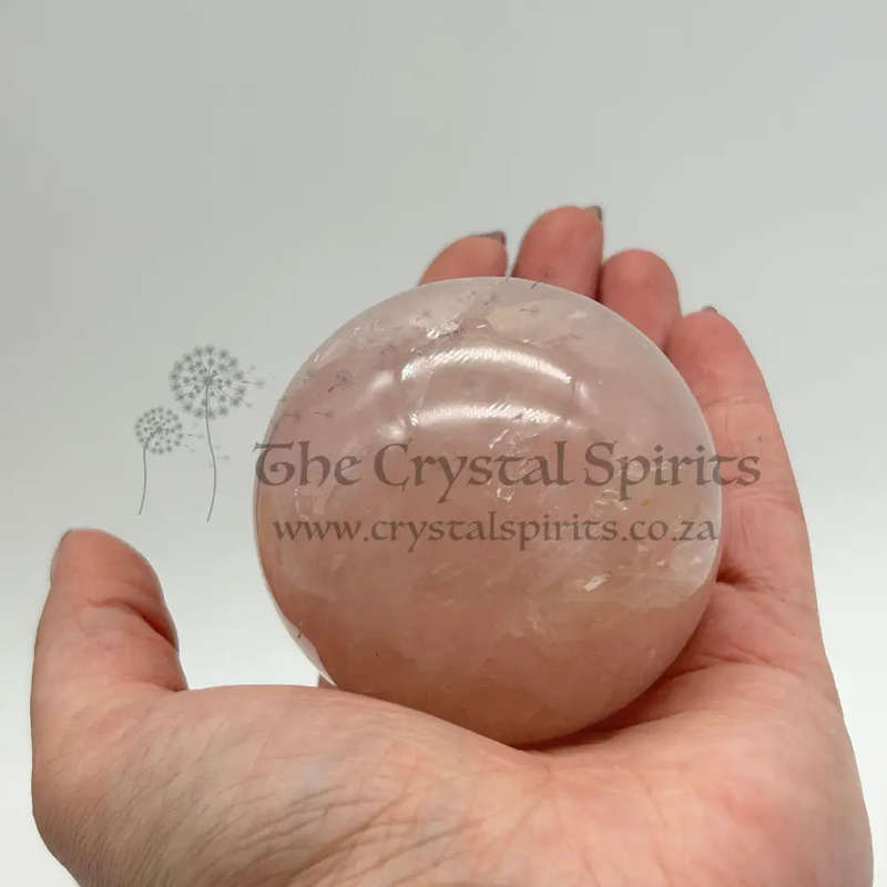 Rose Quartz Crystal Sphere