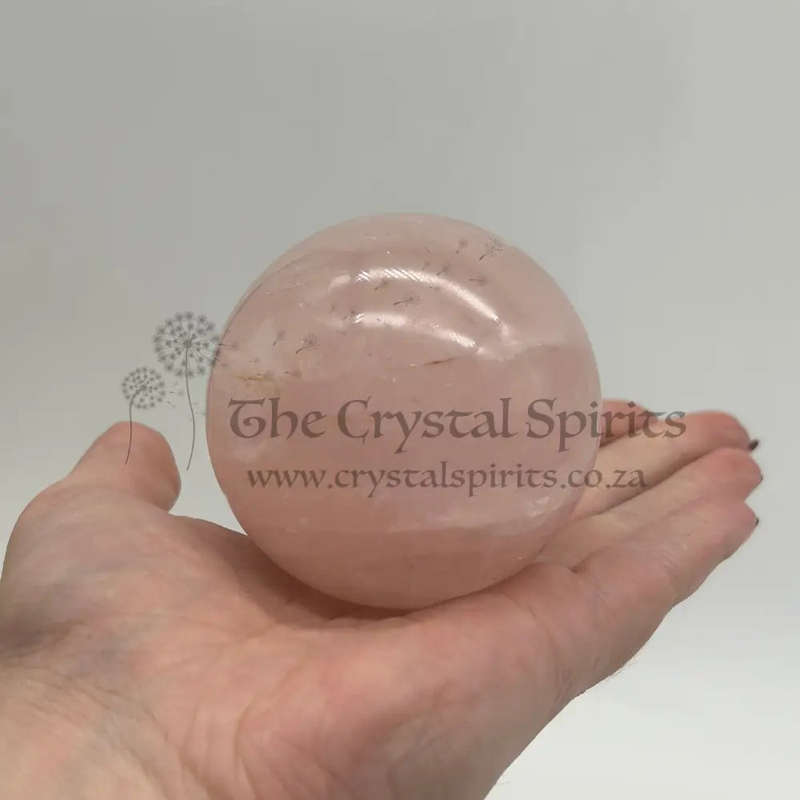 Rose Quartz Crystal Sphere