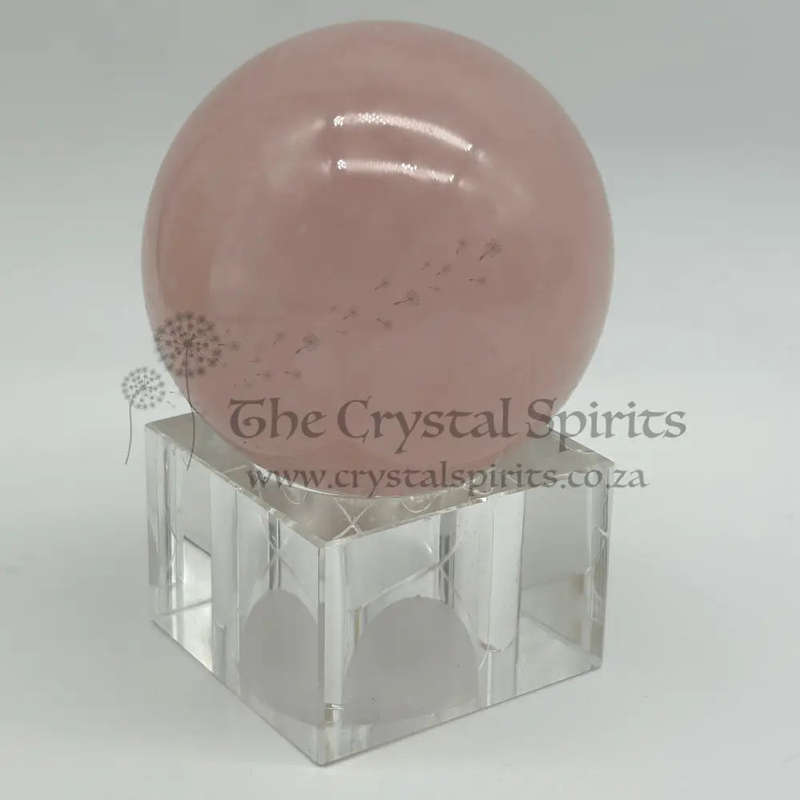 Rose Quartz Crystal Sphere