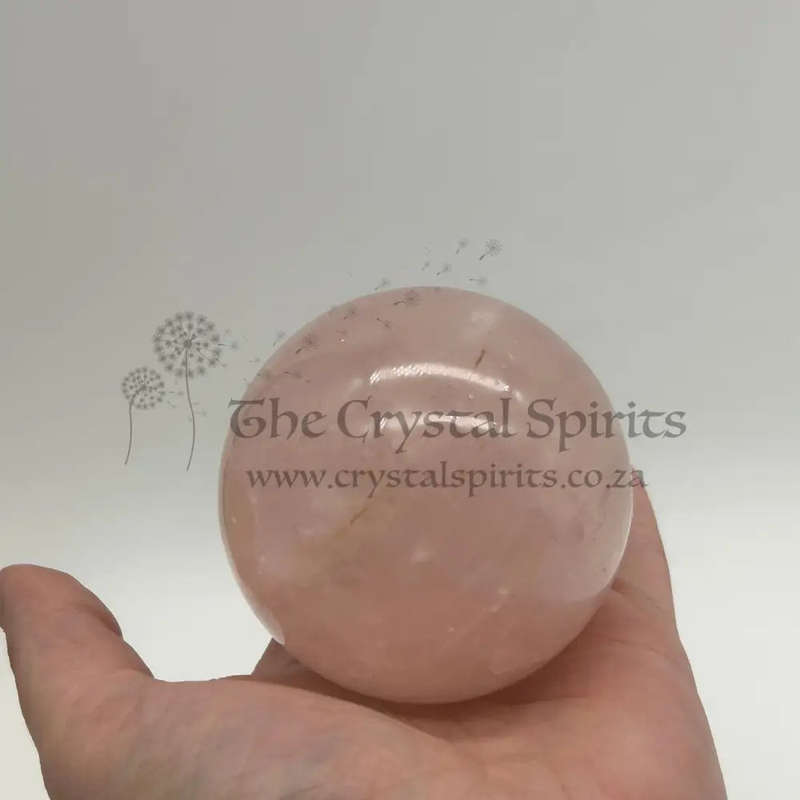 Rose Quartz Crystal Sphere