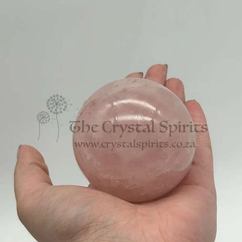 Rose Quartz Crystal Sphere