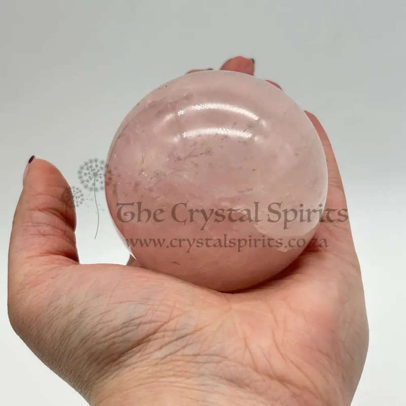 Rose Quartz Crystal Spheres