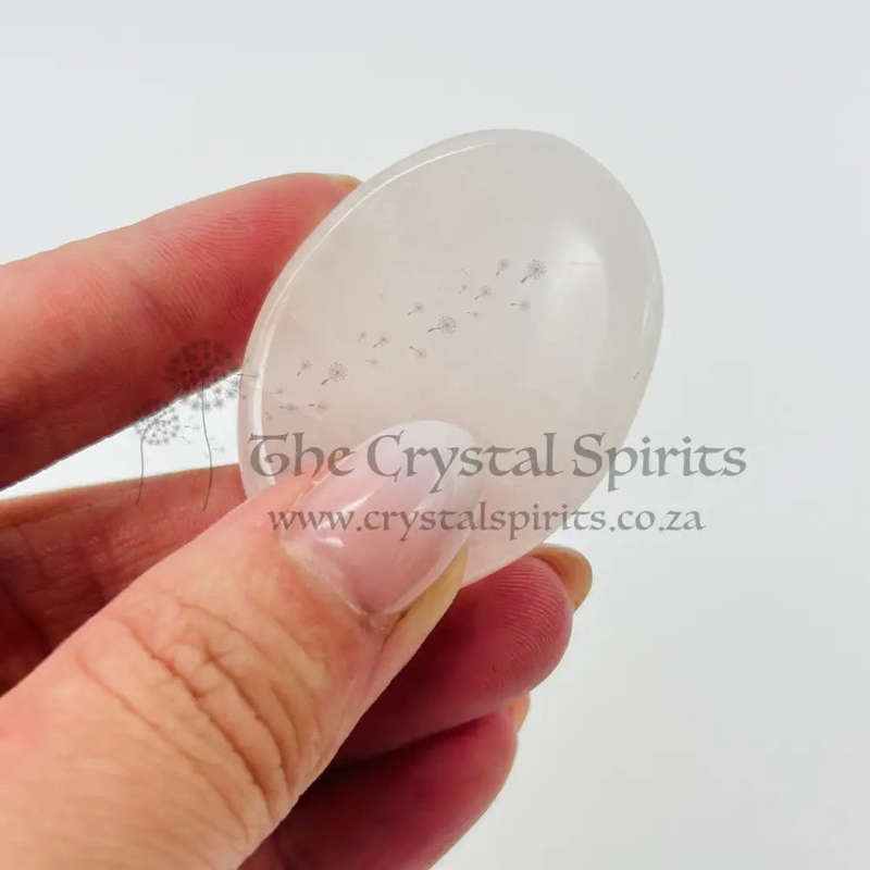 Rose Quartz Crystal Worry Stone