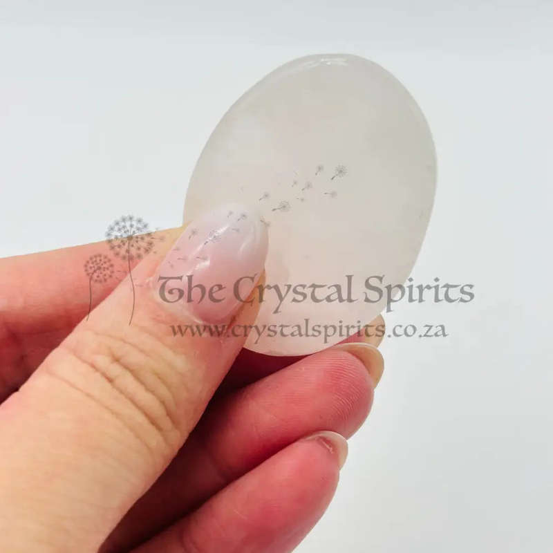 Rose Quartz Crystal Worry Stone