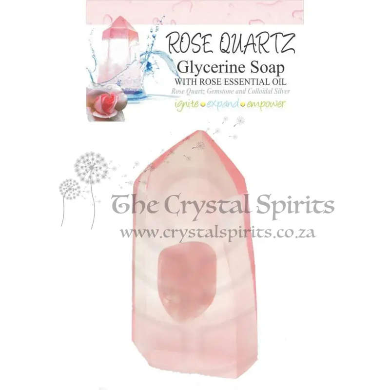 Rose Quartz Glycerine Soap