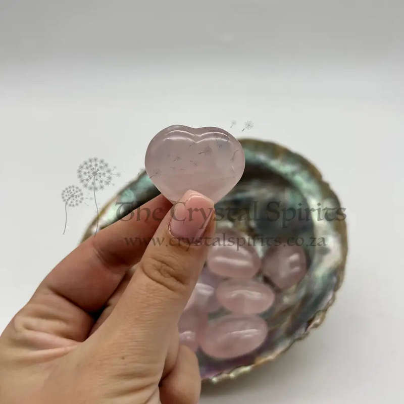 Rose Quartz Heart