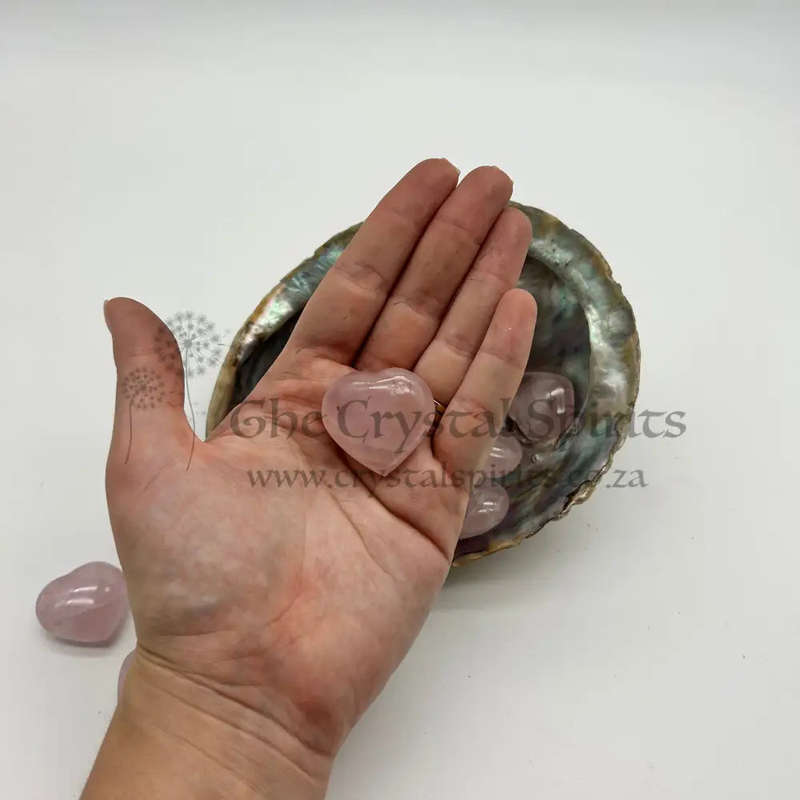 Rose Quartz Heart