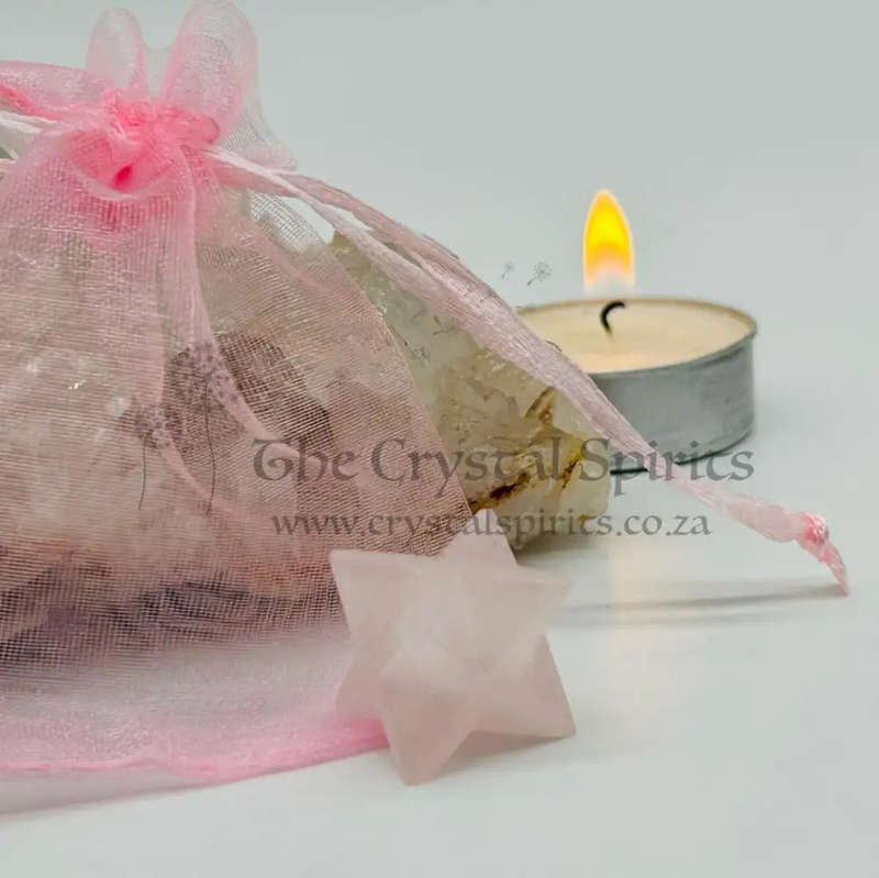 Rose Quartz Merkaba of Love