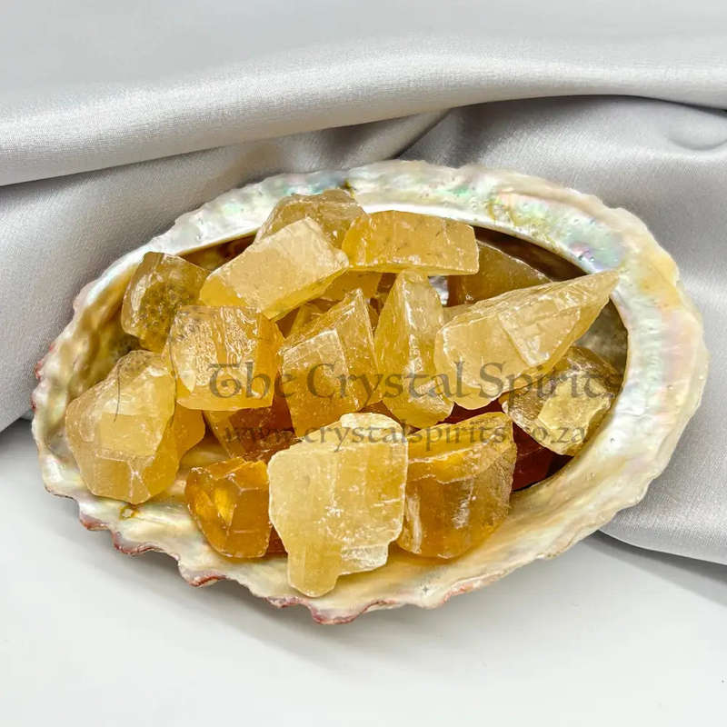 Rough Citrine Calcite