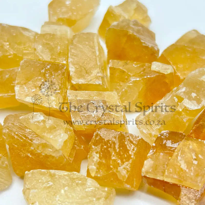 Rough Citrine Calcite