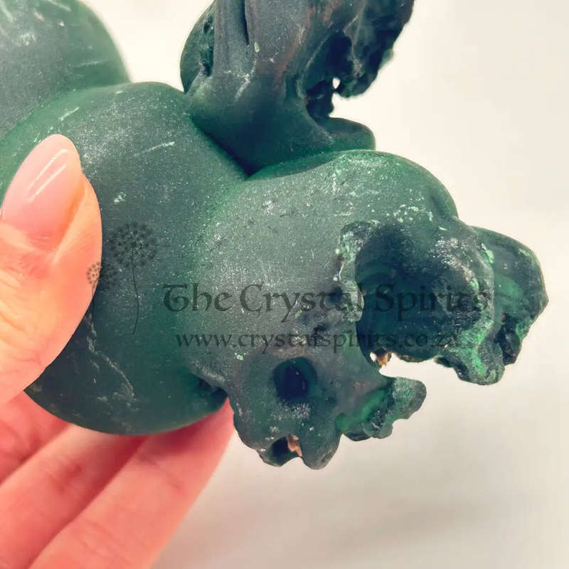 Rough Malachite Freeform Crystal