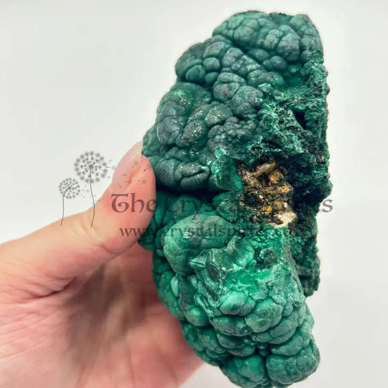 Rough Malachite Freeform Crystal