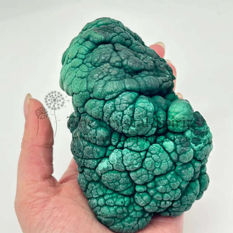 Rough Malachite Freeform Crystal