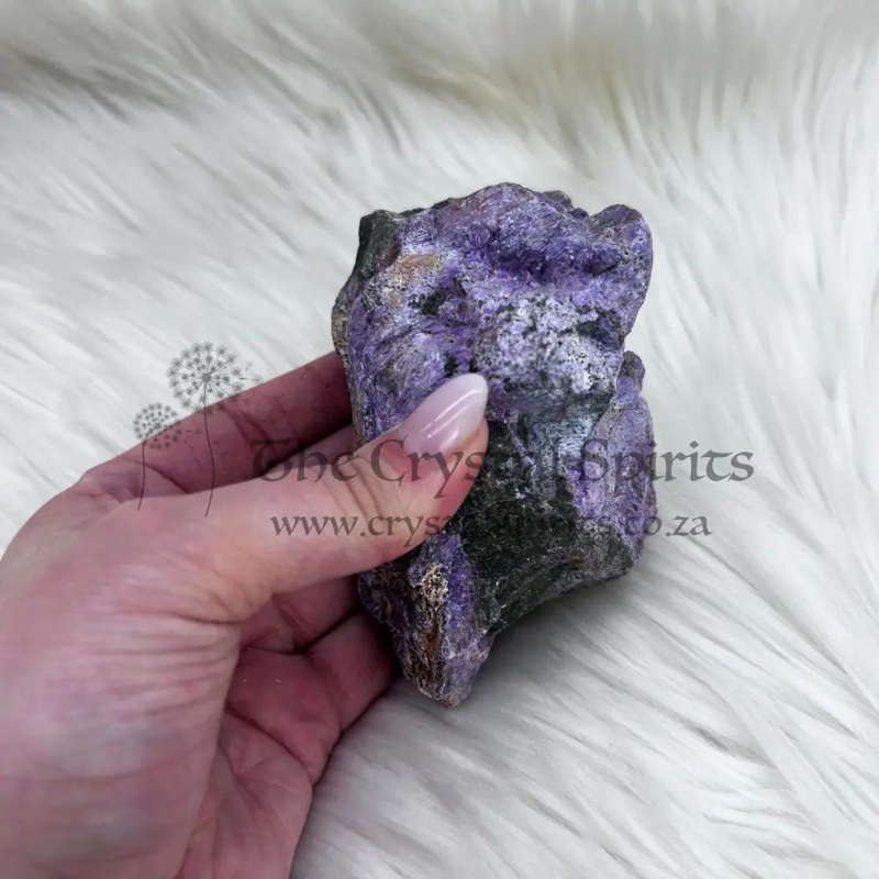Rough Stichtite with Green Serpentine