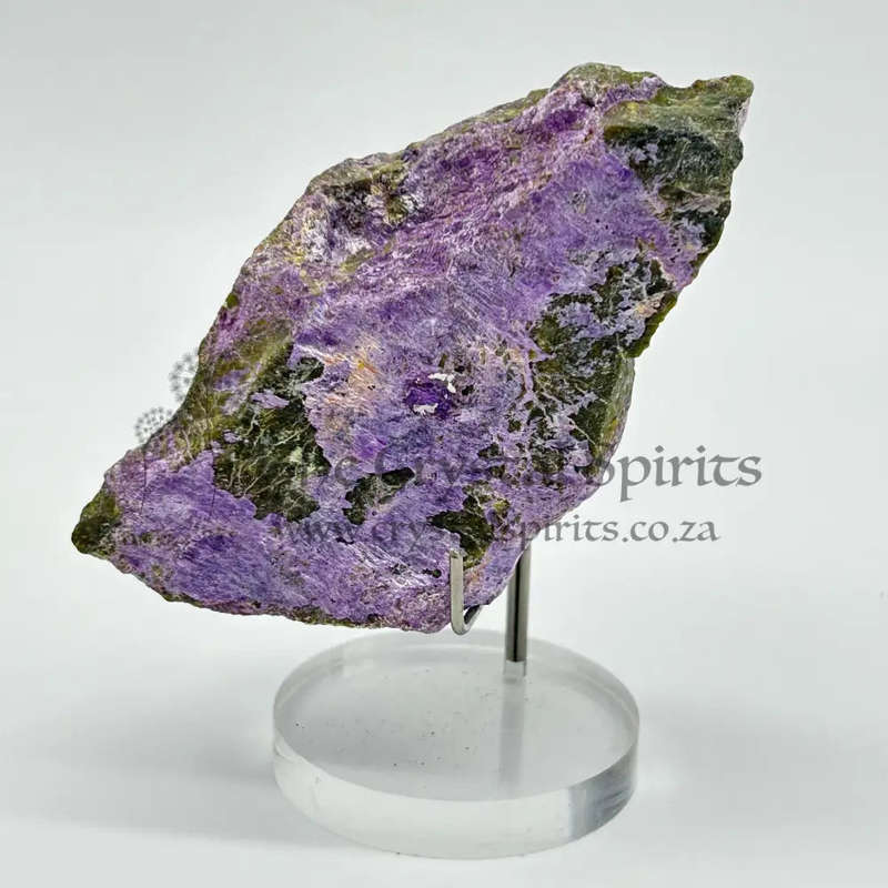 Rough Stichtite With Green Serpentine