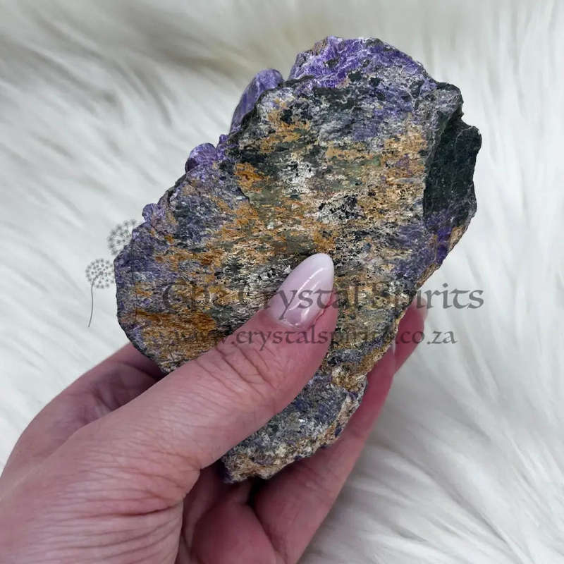 Rough Stichtite with Green Serpentine